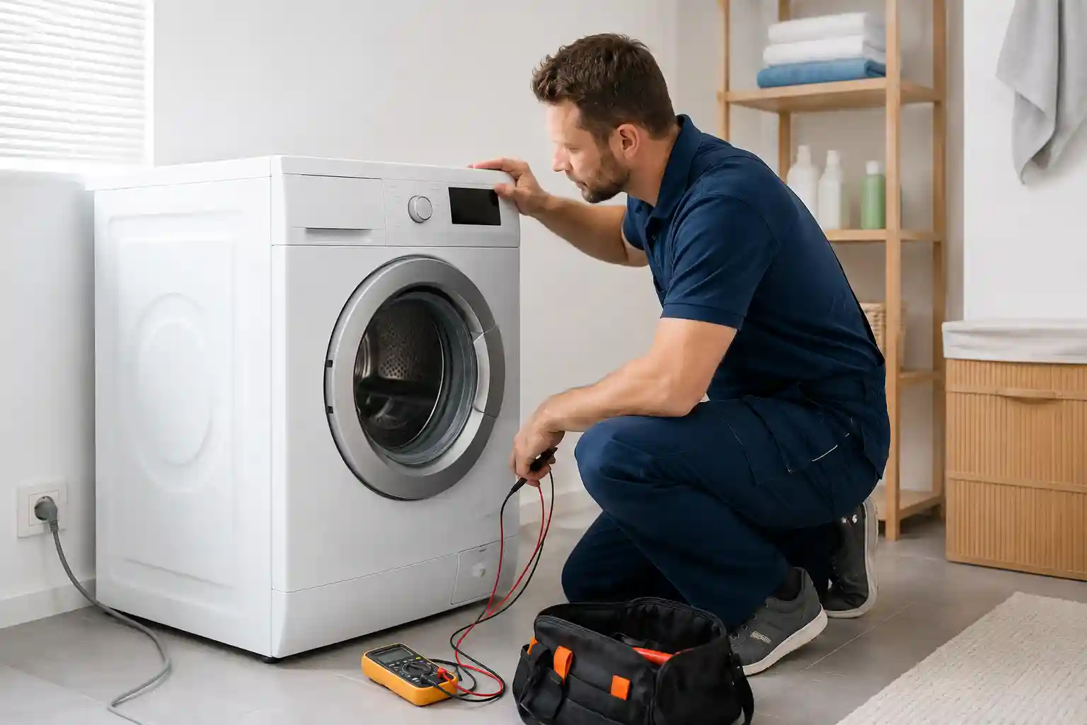 Почему стиральная машина не включается — проверка техники мастером